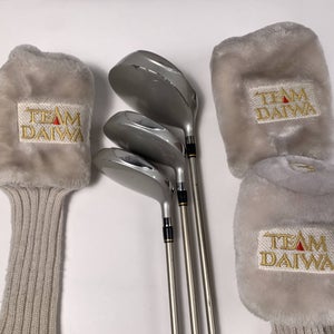 Daiwa Team 318 Wood Set Driver 3 5 | 11* 15* 20* Hi-Trac+ Ladies Graphite RH HC