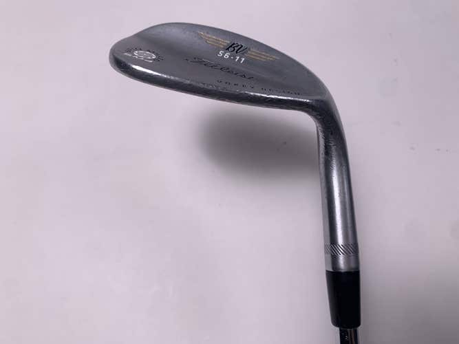Titleist Vokey Spin Milled SM4 Chrome Sand Wedge 56* 11DG XP S300 Stiff Mens RH