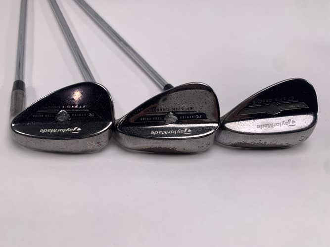 TaylorMade Tour Preferred EF Wedge Set 52* 56* 60* KBS Wedge Steel Mens RH