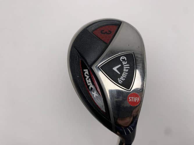 Callaway Razr X HL 3 Hybrid 21* 70g Stiff Graphite Mens RH