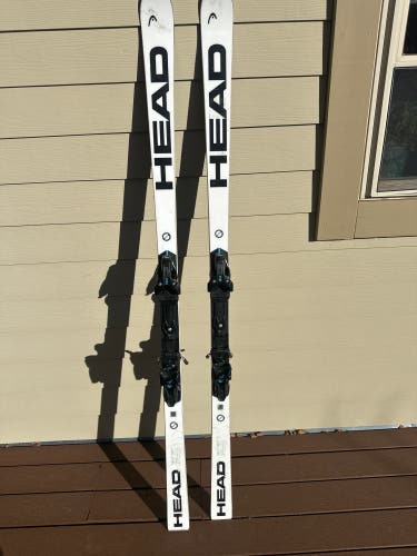 2023 HEAD WC Rebels e-GS RD 186 cm Racing Skis With Bindings Max Din 16 (Used)