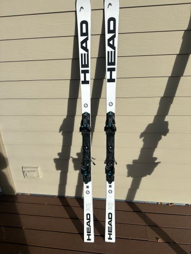 2023 HEAD WC Rebels e-GS RD 186 cm Racing Skis With Bindings Max Din 16 (Used)