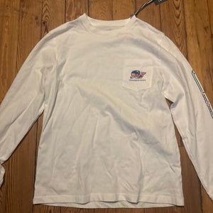 Blue Large Kids Unisex Shirt (New)