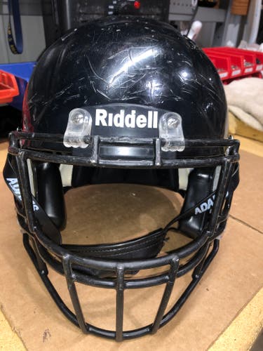 USED RIDDELL SPEED ADULT HELMET - LARGE - BLACK