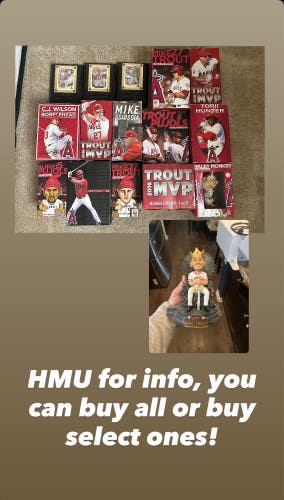 Los Angeles Angels Bobbleheads and Cards