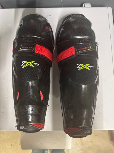 Senior Bauer Vapor 2X Pro 14" Shin Pads (Used)