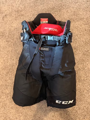 Junior Large CCM JetSpeed FT4 Pro Hockey Pants (Used)