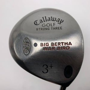 Callaway Big Bertha Warbird 3+ Fairway Wood 15* RCH 96 Firm Graphite Mens RH