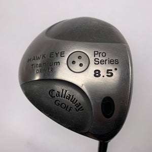 Callaway Hawkeye Pro Series Driver 8.5* Hawk Eye Stiff Graphite Mens RH