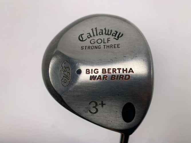 Callaway Big Bertha Warbird 3 Fairway Wood 15* RCH 96 Firm Graphite Mens RH