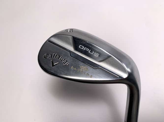 Callaway Opus Brushed Chrome Lob Wedge LW 60* 6T Recoil Dart HDX 65g Wedge RH