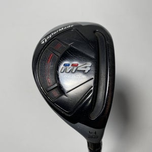 TaylorMade M4 4 Hybrid 22* Fujikura Atmos 5A Senior Graphite Mens RH