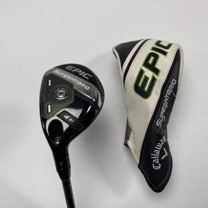 Callaway EPIC Super 4 Hybrid 21* AeroTech SteelFiber FC 75 F3 Regular LH HC