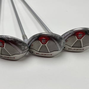 Cobra Fly-Z XL Hybrid Set 4 5 6 25* 28* 31* 55g Ladies Graphite Womens RH