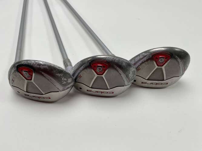 Cobra Fly-Z XL Hybrid Set 4 5 6 25* 28* 31* 55g Ladies Graphite Womens RH