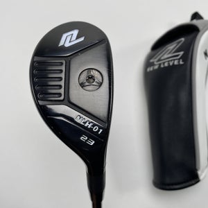 New Level NLH-01 4 Hybrid 23* Fujikura Vista Pro HB 50g Senior RH HC