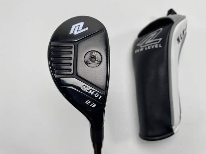 New Level NLH-01 4 Hybrid 23* Fujikura Vista Pro HB 50g Senior RH HC