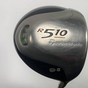 TaylorMade R510 Driver 9.5* MAS2 75g Stiff Graphite Mens RH Midsize Grip