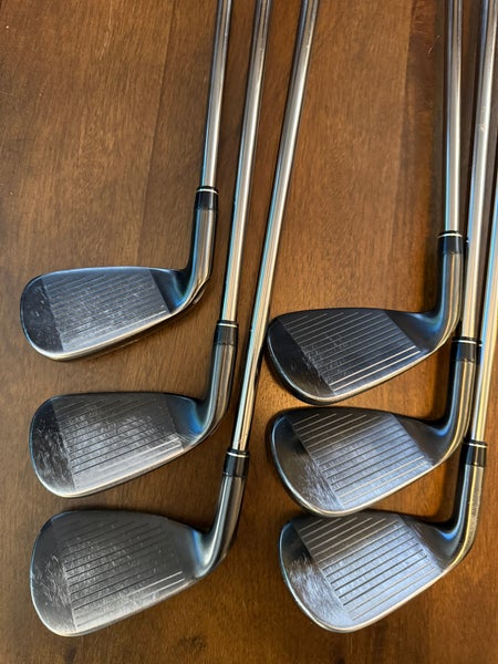 Men's 2019 Callaway 2019 Big Bertha Right Handed Iron Set Senior Flex (6 Clubs) #6 - #9, PW, GW Grap