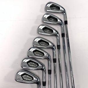 Titleist 718 AP3 Iron Set 3-9 KBS Tour Extra Stiff Steel Mens RH +1''