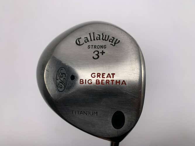 Callaway Original Great Big Bertha 3+ Fairway Wood 15* RCH 36 Firm Mens RH
