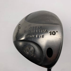 Callaway Hawkeye Driver 10* Hawk Eye Gems UL Firm Graphite Mens RH Midsize Grip