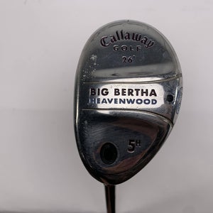 Callaway Big Bertha Heavenwood 5 Hybrid 26* Gems 55 55g Ladies LH