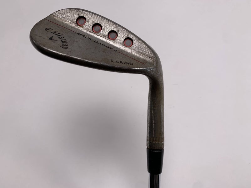 Callaway Mack Daddy 4 Raw Sand Wedge SW 54* 10 Bounce KBS Tour 120 Stiff RH