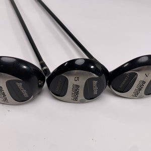 Tour Edge Bazooka F4 Wood Set 3 5 7 | 15* 18* 21* Grafalloy Bazooka Mens RH