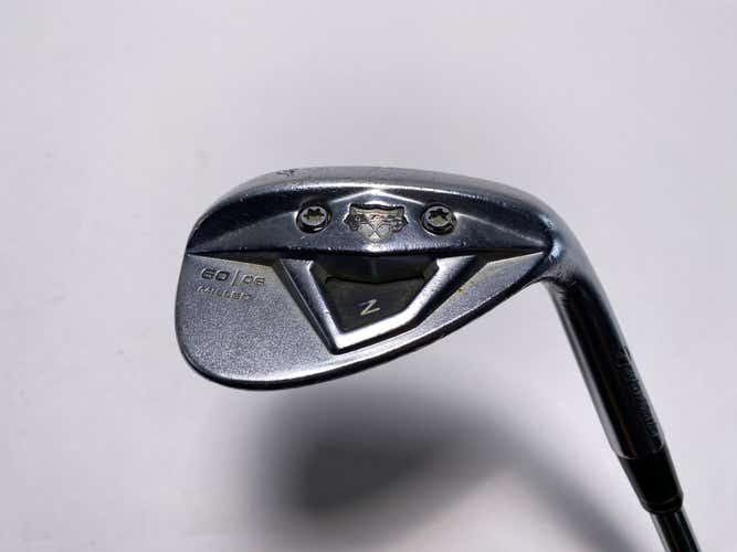 TaylorMade Rac TP Z Groove Black Lob Wedge LW 60* 8 KBS Hi-Rev Wedge Mens RH