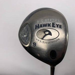 Callaway Hawkeye VFT 9 Fairway Wood 24* Big Bertha Gems 50 Ladies Graphite RH