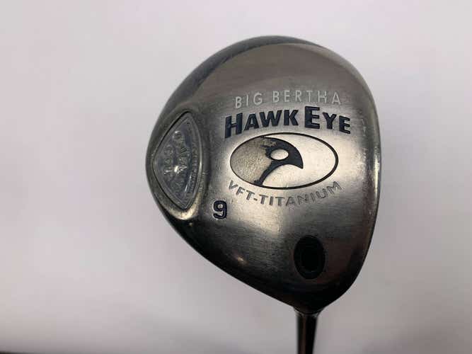 Callaway Hawkeye VFT 9 Fairway Wood 24* Big Bertha Gems 50 Ladies Graphite RH