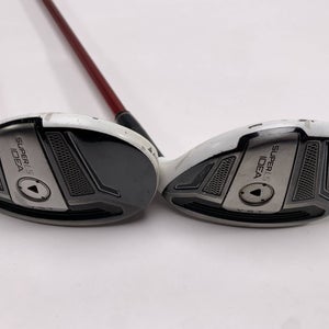 Adams Idea Super LS 3 & 4 Hybrid Set 19* 22* Mitsubishi Rayon Bassara Mens RH