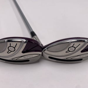 Adams Idea Womens 2014 5 & 6 Hybrid Set 25* 28* Idea Womens 50g Ladies RH