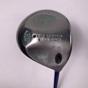 Callaway Big Bertha Warbird 5 Fairway Wood 18* Grafalloy Pro Launch Womens RH