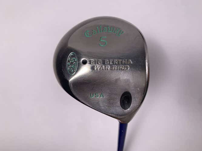 Callaway Big Bertha Warbird 5 Fairway Wood 18* Grafalloy Pro Launch Womens RH