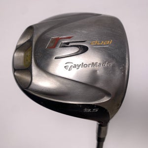TaylorMade R5 Dual Driver 9.5* MAS2 55g Stiff Graphite Mens RH Dent