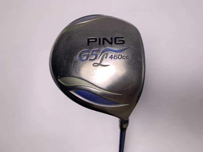 Ping G5 Ladies Driver 14* ULT 50 D Ladies Graphite Womens RH Oversize Grip