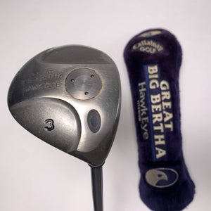 Callaway Hawkeye 3 Fairway Wood 15* Hawk Eye UL Regular Graphite Mens RH HC