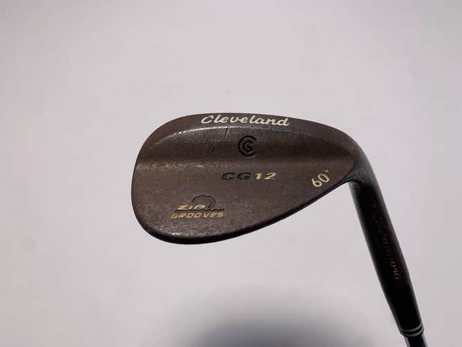 Cleveland CG12 Raw Lob Wedge LW 60* Traction Wedge Steel Mens RH