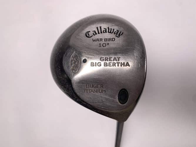 Callaway Original Great Big Bertha Driver 10* BB UL Regular Graphite Mens RH