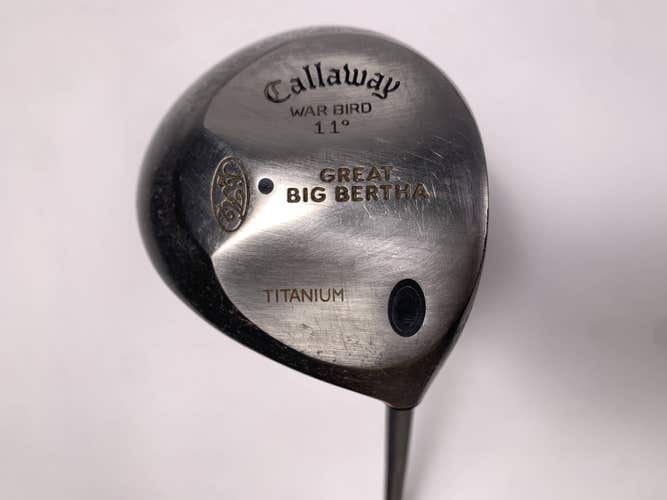 Callaway Original Great Big Bertha Driver 11* GBB UL Senior Graphite Mens RH