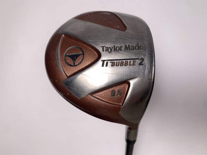 TaylorMade Ti Bubble 2 Driver 9.5* 90g Stiff Graphite Mens RH