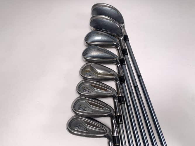Adams Idea A2 OS Hybrid Iron Set 4-PW Idea Ladies Graphite Womens RH