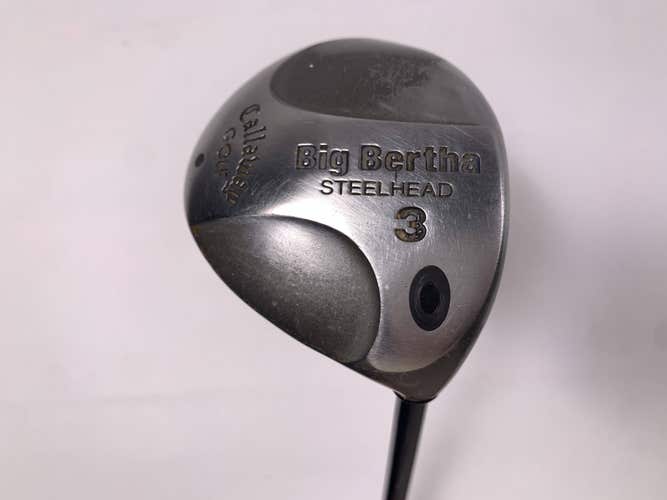 Callaway Steelhead 3 Fairway Wood 15* RCH 99 Regular Graphite Mens RH