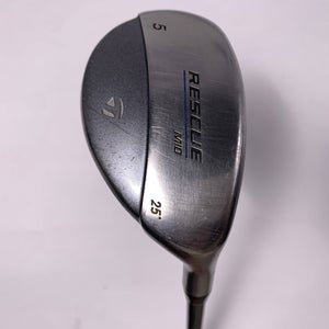 TaylorMade Rescue Mid 5 Hybrid 25* 50g Ladies Graphite Womens RH