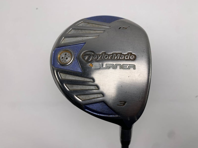 TaylorMade Burner Steel 2007 3 Fairway Wood 15* REAX 50g Ladies Graphite RH