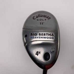 Callaway Big Bertha Heavenwood 4 Hybrid 23* Big Bertha Gems 55 Ladies RH
