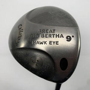 Callaway Hawkeye Driver 9* Hawk Eye UL Firm Graphite Mens RH