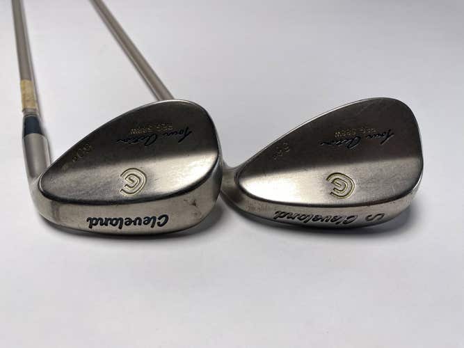Cleveland 588 Womens Wedge Set 56* 60* Emerald Ladies Graphite Womens RH
